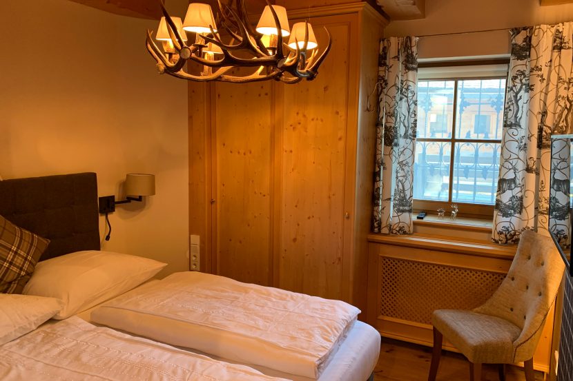 Schlafzimmer in Mari´s Berghütte