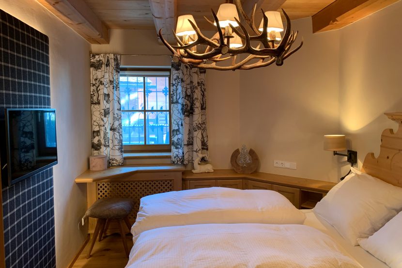 Schlafzimmer in Mari´s Berghütte